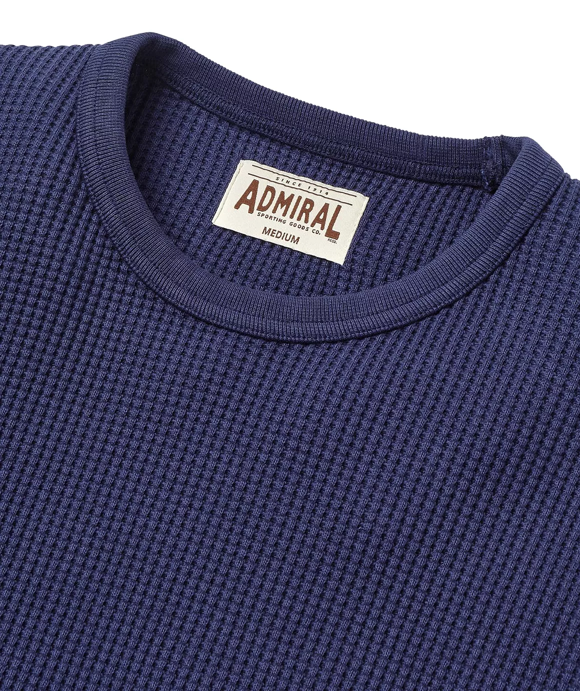 Admiral Sporting Goods Glenfield Waffle Sweatshirt - Hawk Navy