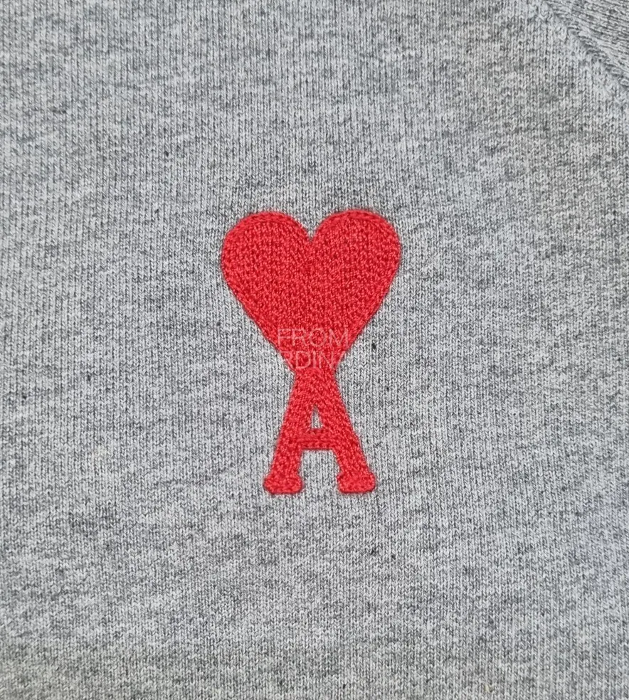 AMI PARIS  |Heart Unisex Street Style Logo Designers Sweatshirts