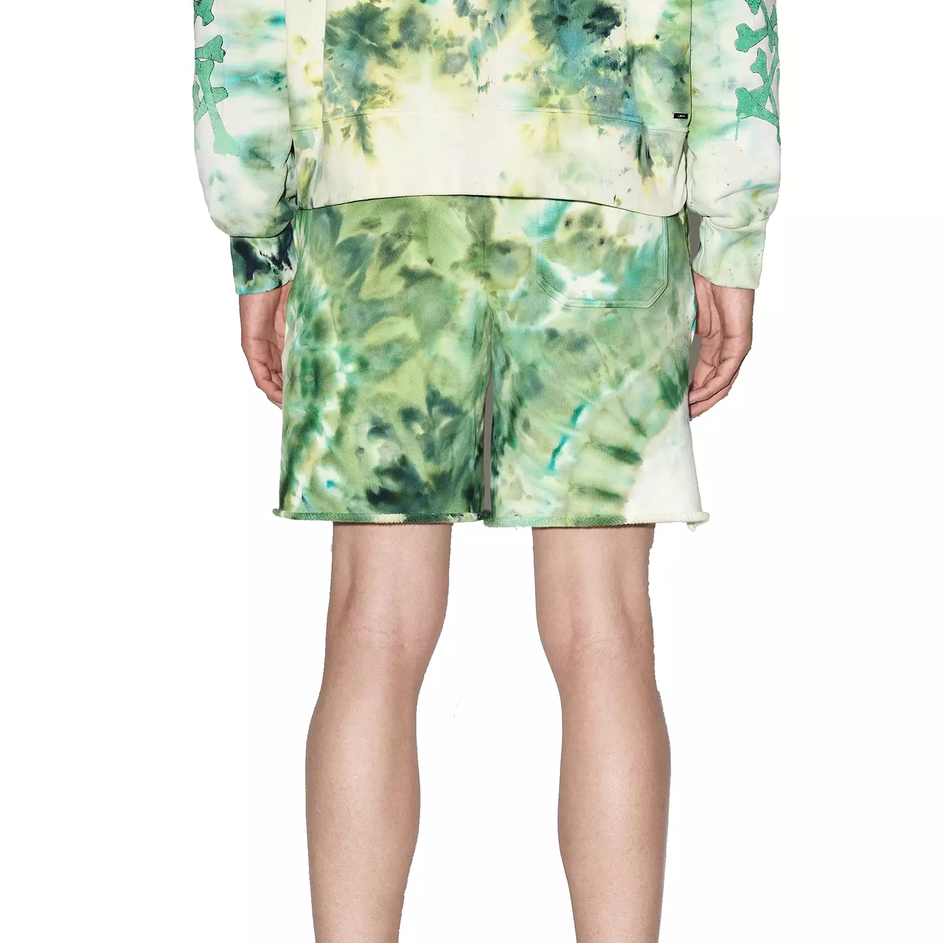 Amiri - Pantaloncini in cotone tie-dye