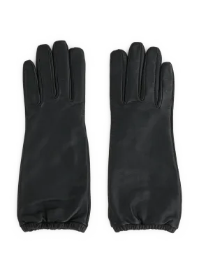 ARISTIDE  Leather gloves - Black