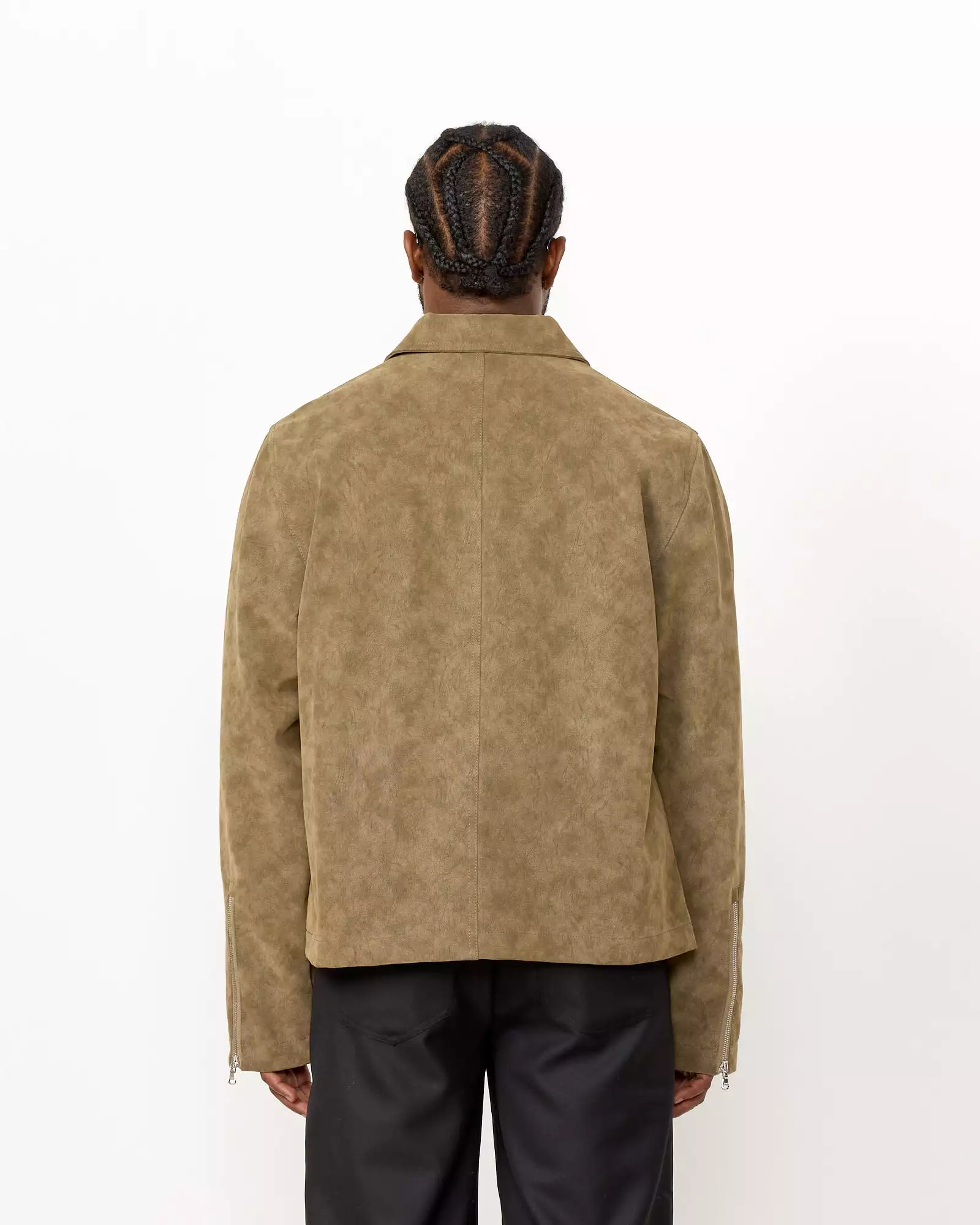 Bardem Jacket in Brushed Moss