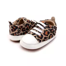 Beige Leopard Eazy Jogger Sneakers