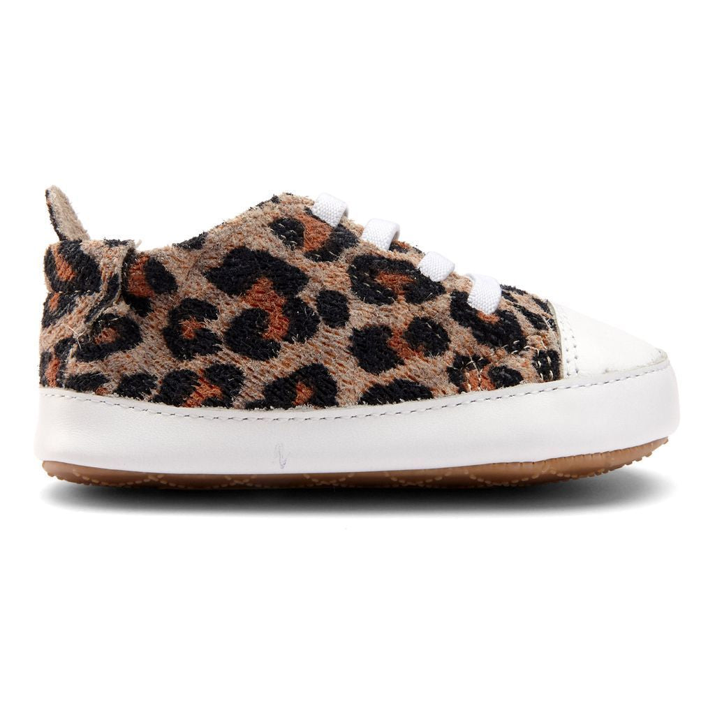 Beige Leopard Eazy Jogger Sneakers