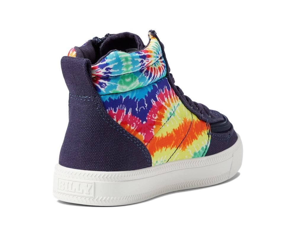 Billy Kids Street High Tops - Navy Tie-Dye