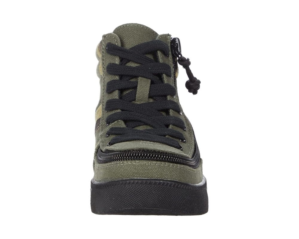 Billy Kids Street High Tops - Olive Camo