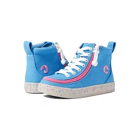 Billy Toddler Classic Lace High Tops - Blue/Pink Speckle