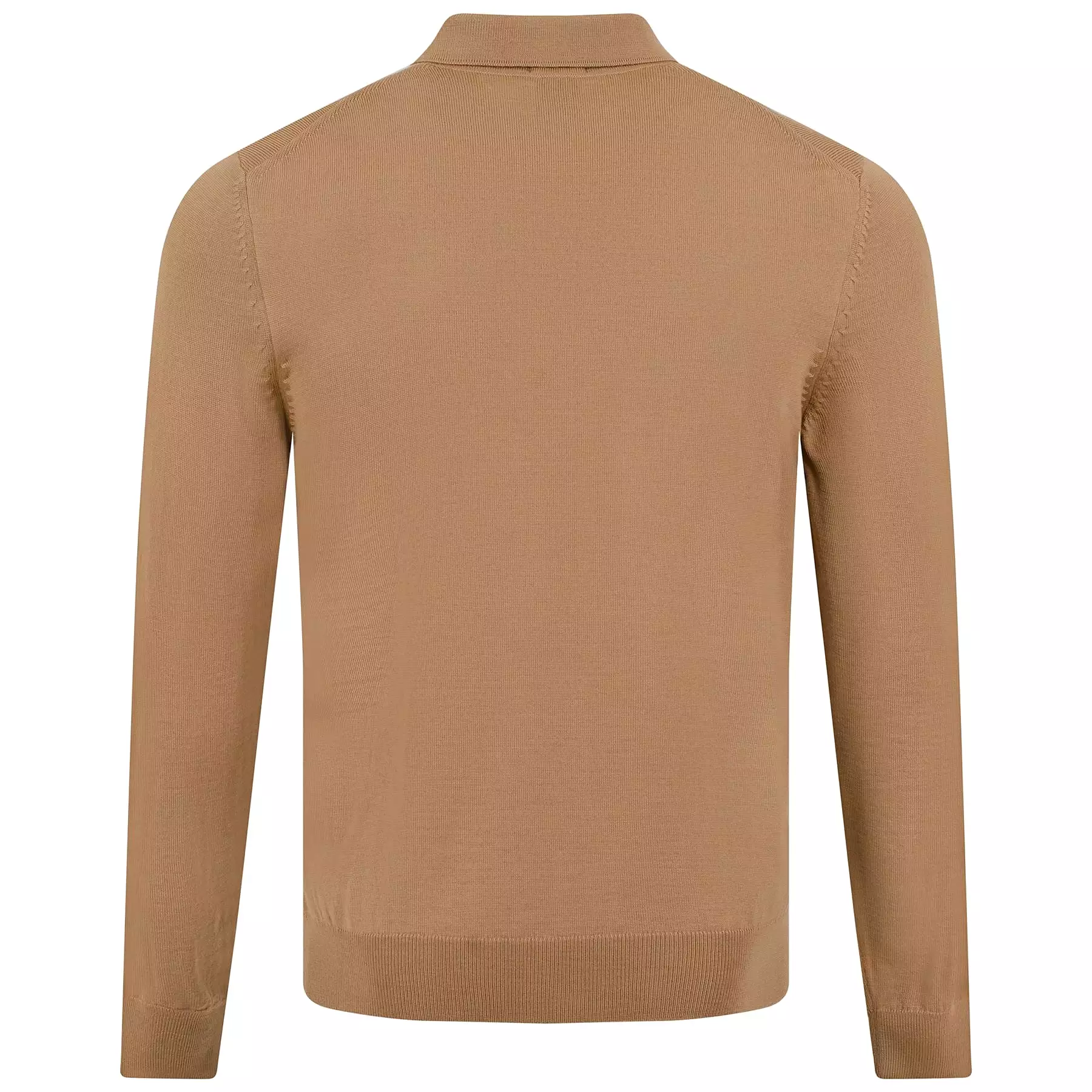 Bono-L Knitted Wool Regular Fit Sweatshirt Medium Beige - W23