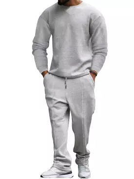 Casual Sweatshirt Loose Men Tracksuit