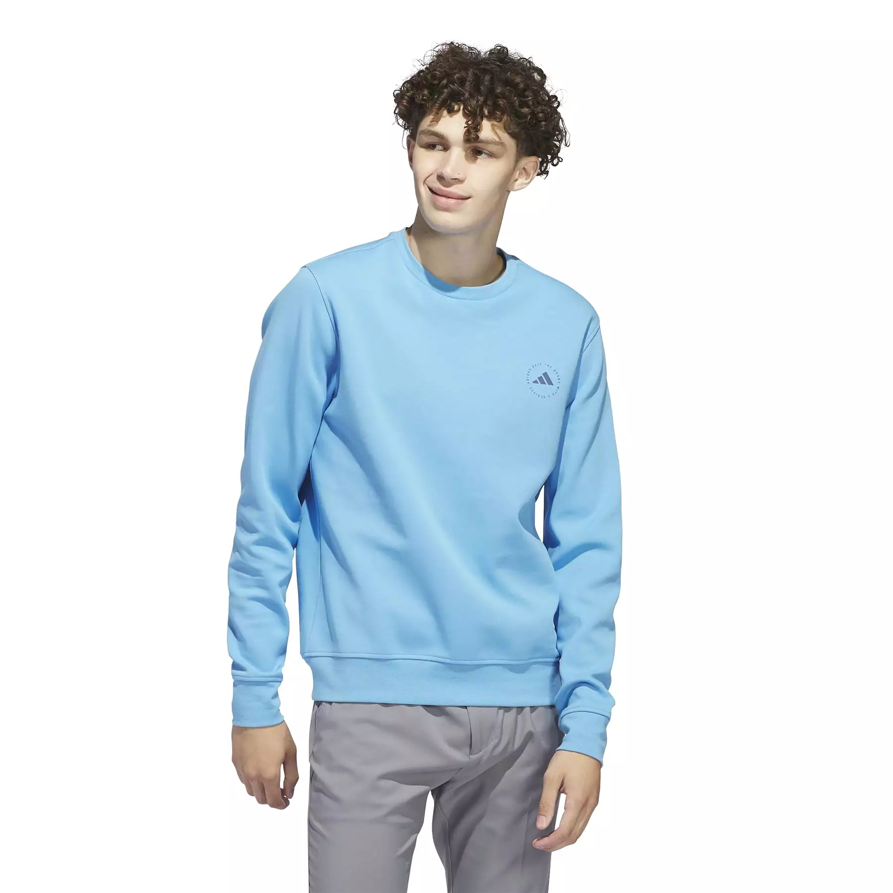 Core Crew Neck Regular Fit Sweatshirt Blue Burst - SS24