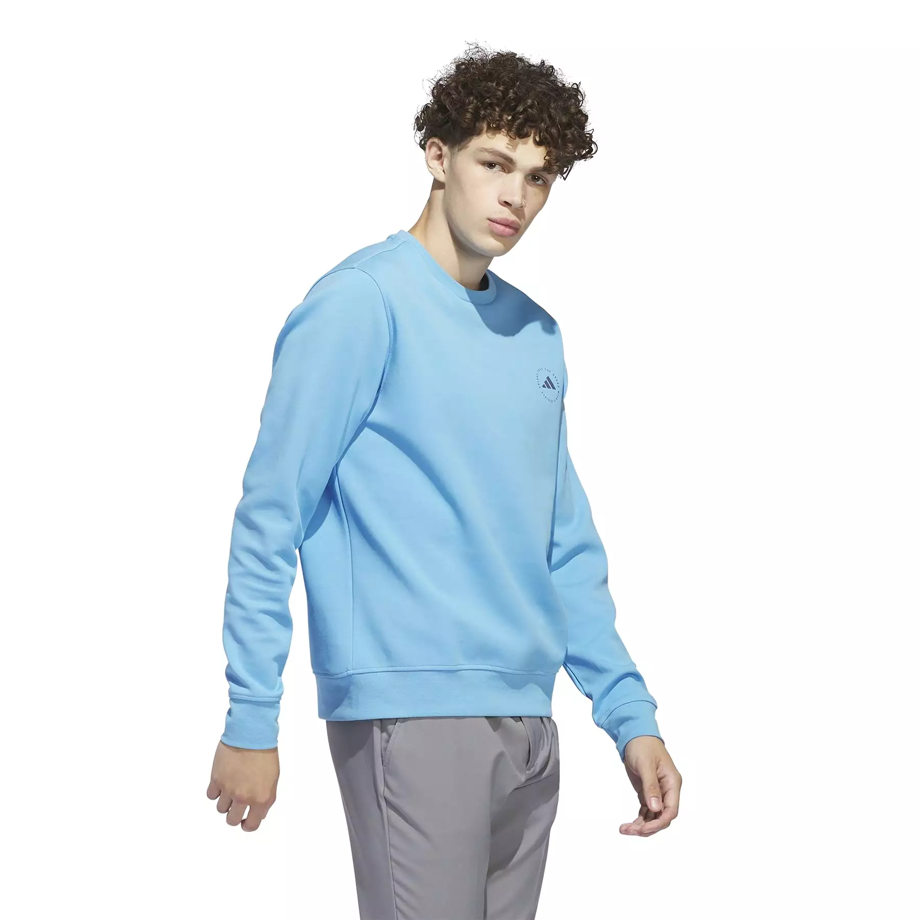 Core Crew Neck Regular Fit Sweatshirt Blue Burst - SS24