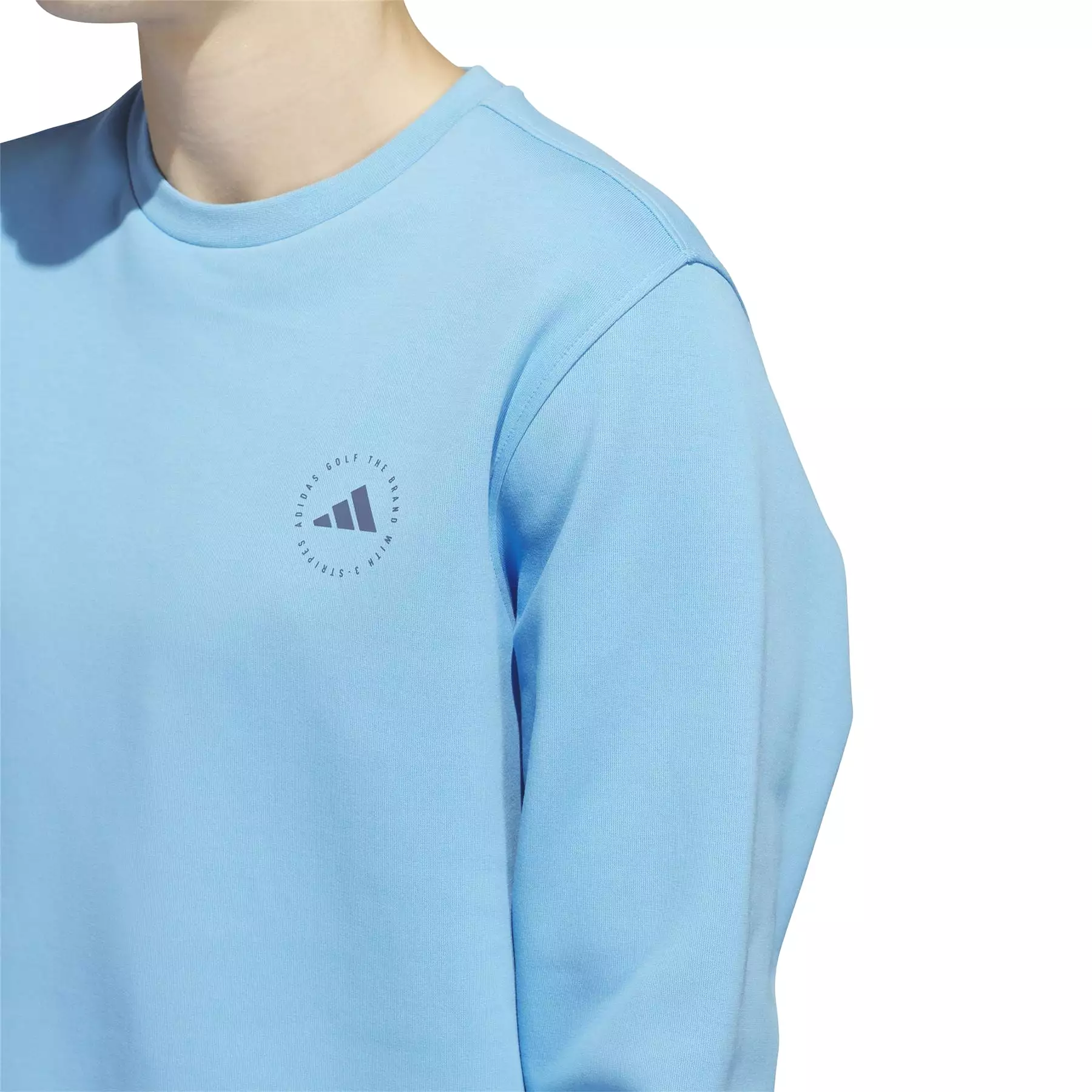 Core Crew Neck Regular Fit Sweatshirt Blue Burst - SS24