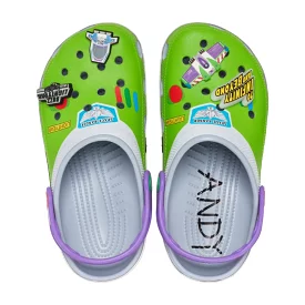 Crocs Kids Toy Story Buzz Lightyear Classic Clog - Blue Grey