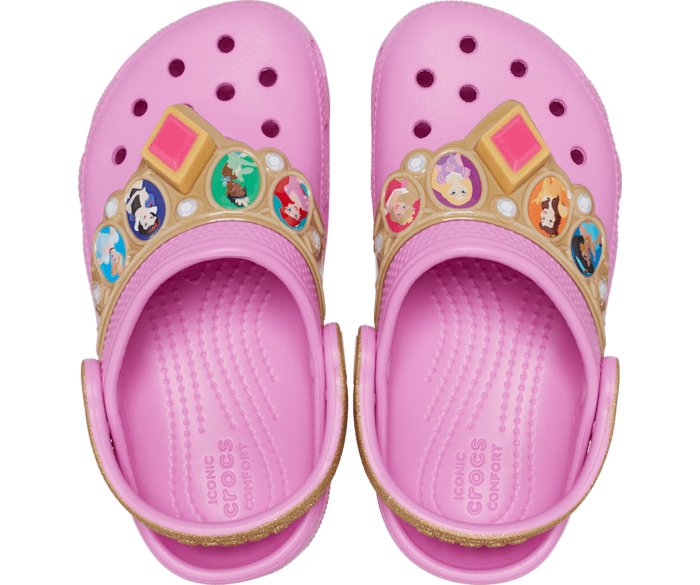 Crocs Toddler Classic Disney Princess Lights Clog - Taffy Pink