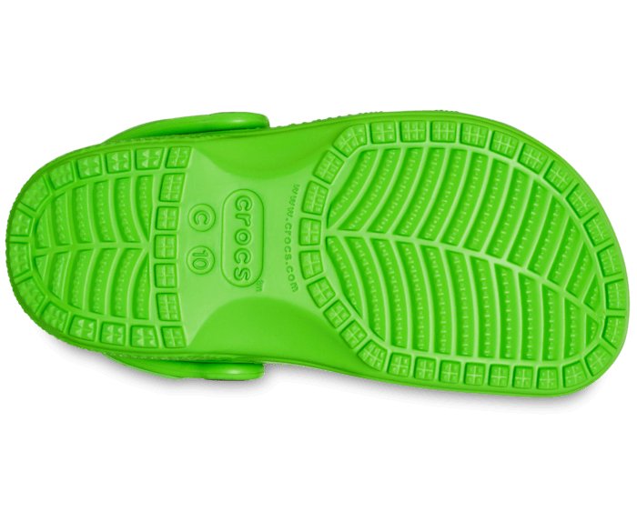 Crocs Toddler Classic I AM Dinosaur Clog - Green Slime