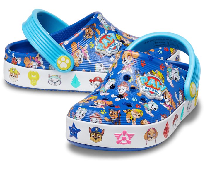 Crocs Toddler Paw Patrol Off Court Clog - Blue