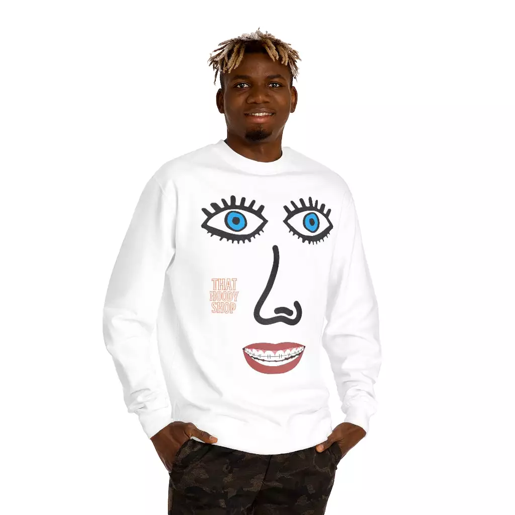 Em-Brace the Face Unisex Crew Neck Sweatshirt