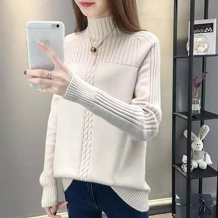 Go-Getter Turtleneck Women Sweater