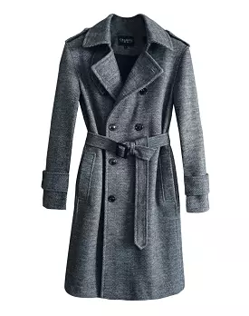 Herringbone Winter Coat