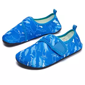 Hiitave Kids Water Shoes Non-Slip Beach Swim Barefoot Quick Dry Aqua Pool Socks for Boys & Girls Toddler