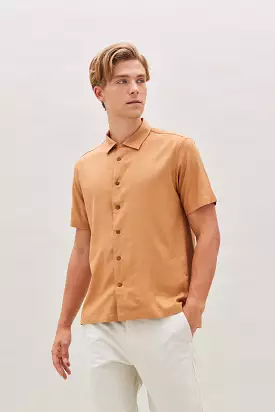 Hiroki Linen Raw Sienna Cuban