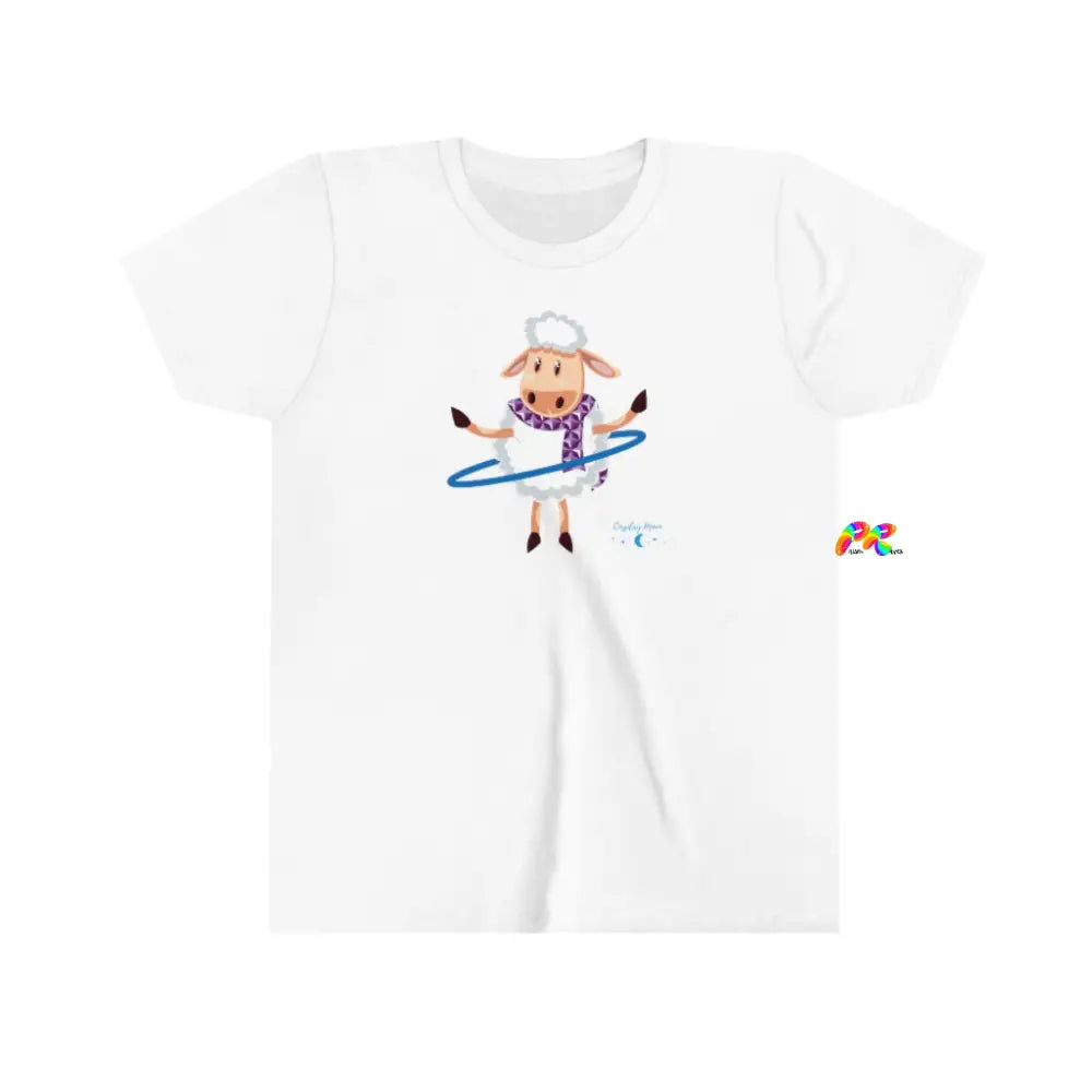 Hoop Sheep Youth Short Sleeve T-Shirt