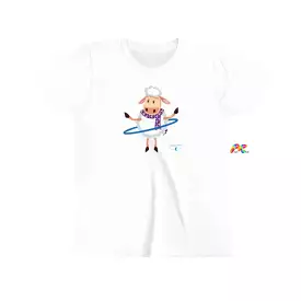 Hoop Sheep Youth Short Sleeve T-Shirt