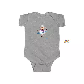 Hooping Sheep Infant Fine Jersey Bodysuit