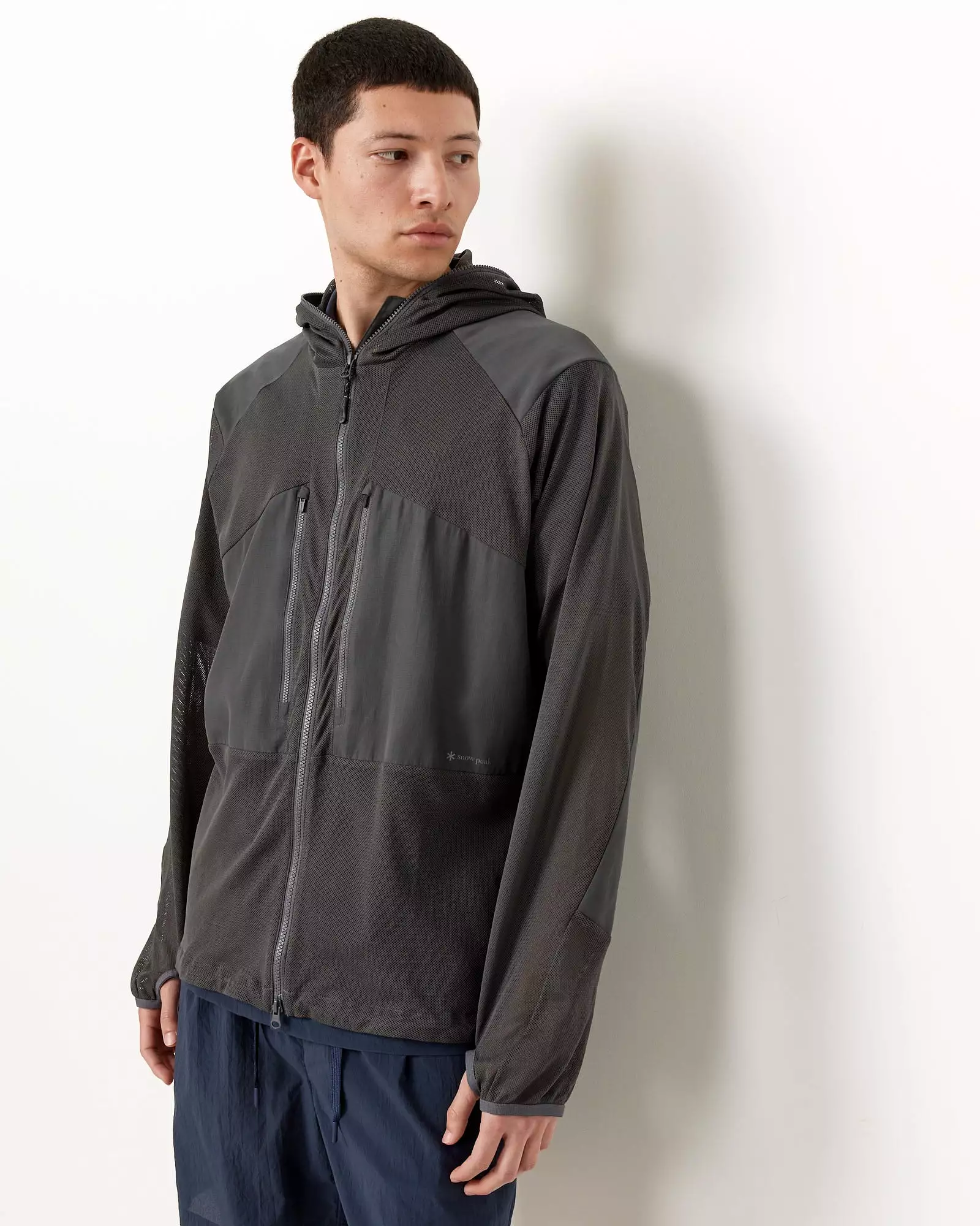 Insect Shield Mesh Jacket in Charcoal