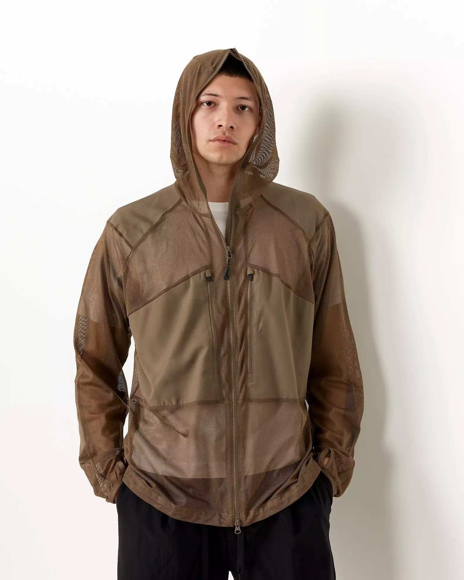 Insect Shield Mesh Jacket in Khaki