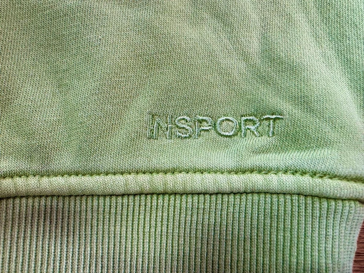 INSPORT WOMEN'S COCO GREEN HONEY DEW CREW SWEATSHIRT