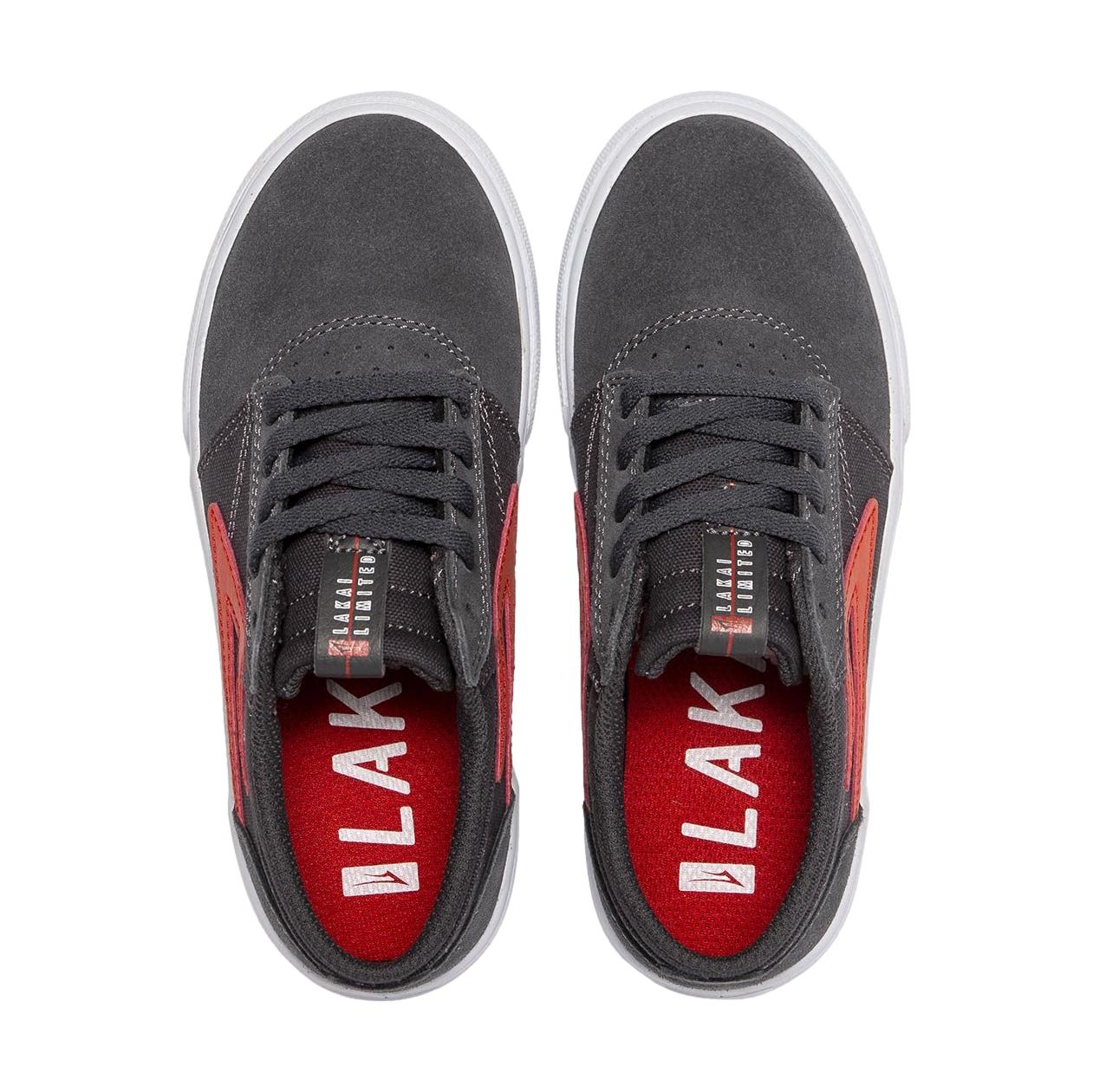 Lakai Kids Griffin Charcoal Suede