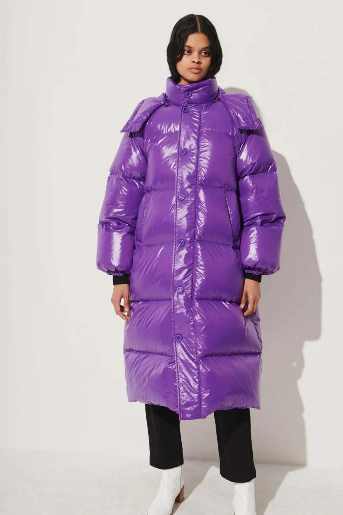 Long Puffer - Purple