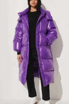 Long Puffer - Purple