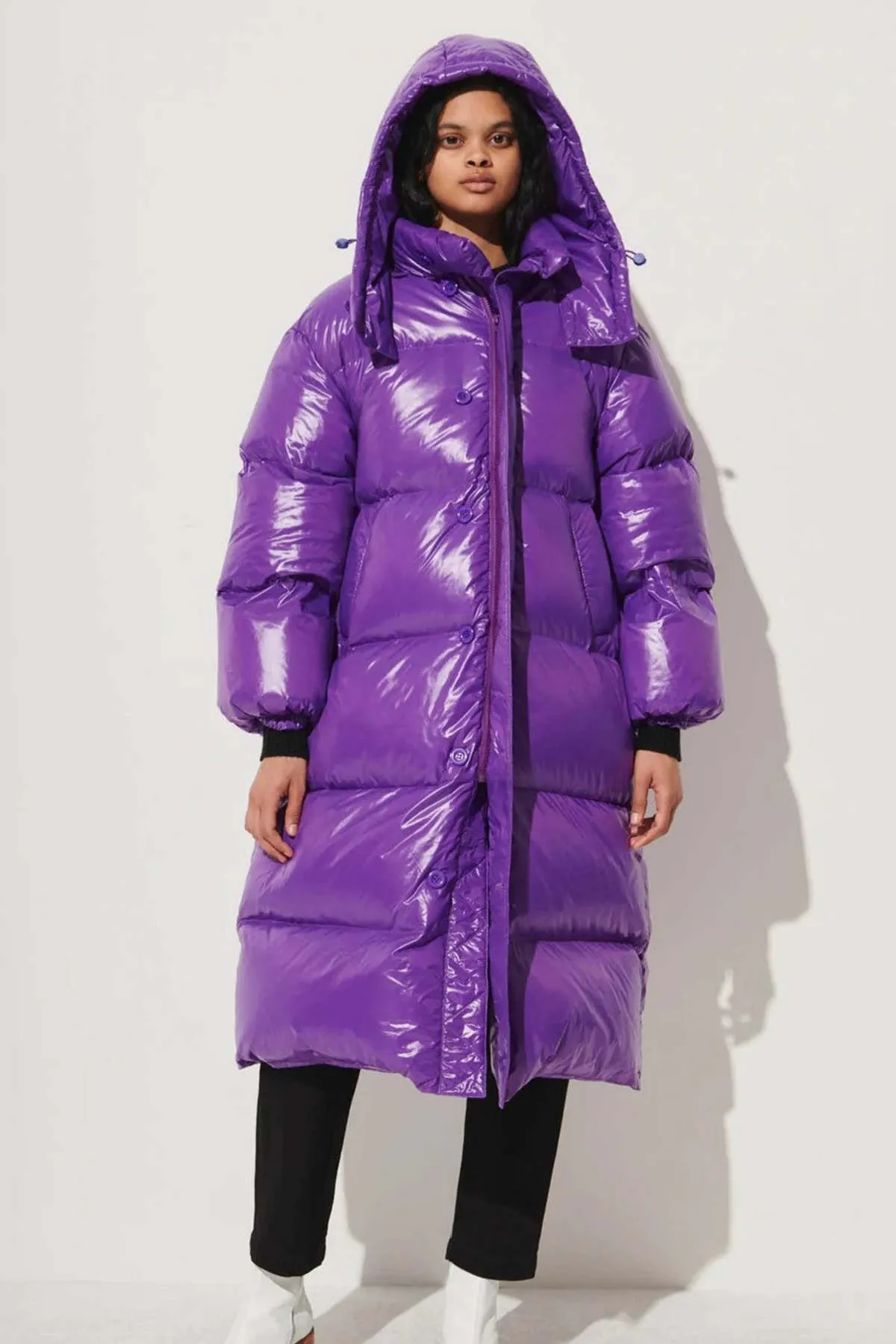 Long Puffer - Purple