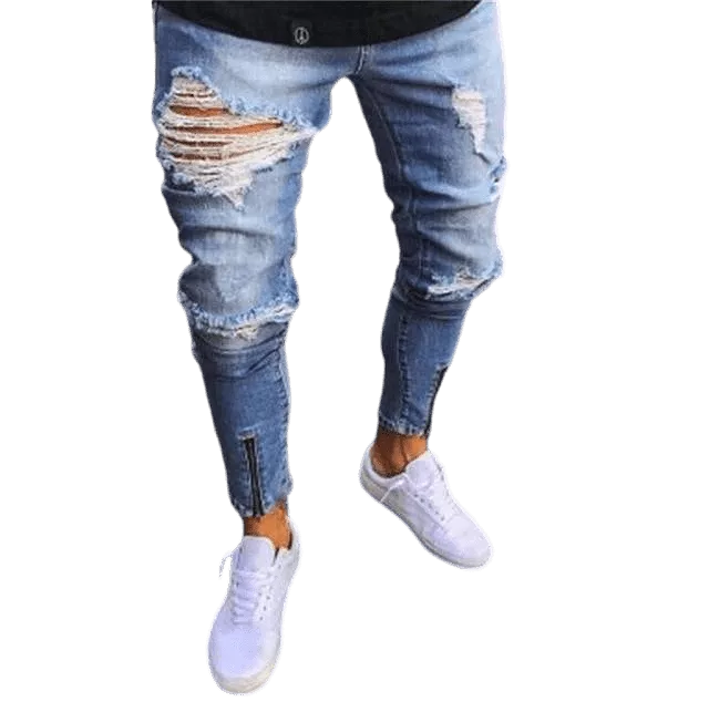 Men Jeans With Patches