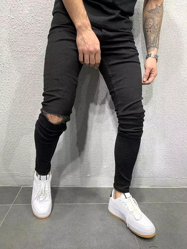 Men Ripped Skinny Fit Jean