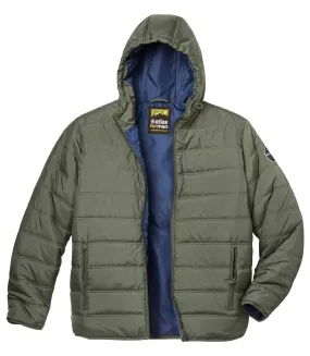 Men's Khaki Puffer Jacket 