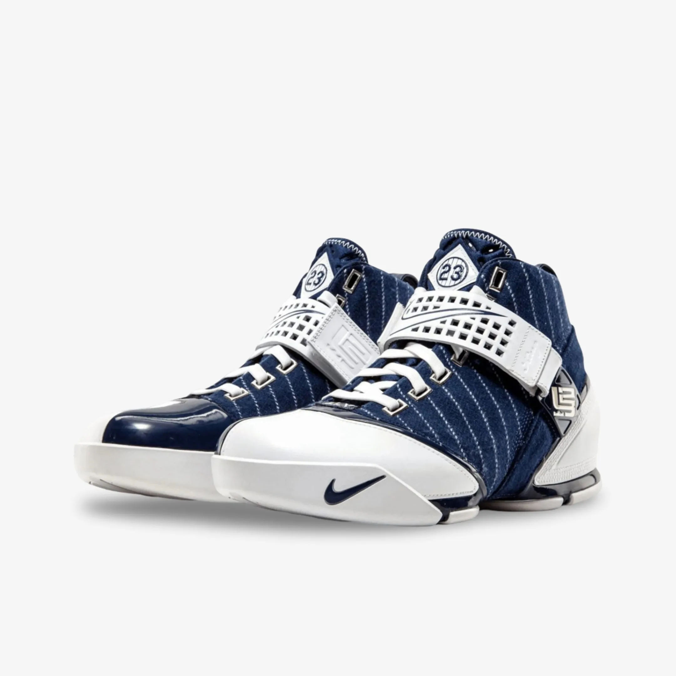 (Men's) Nike Zoom LeBron 5 'New York Yankees' (2008) 317253-411