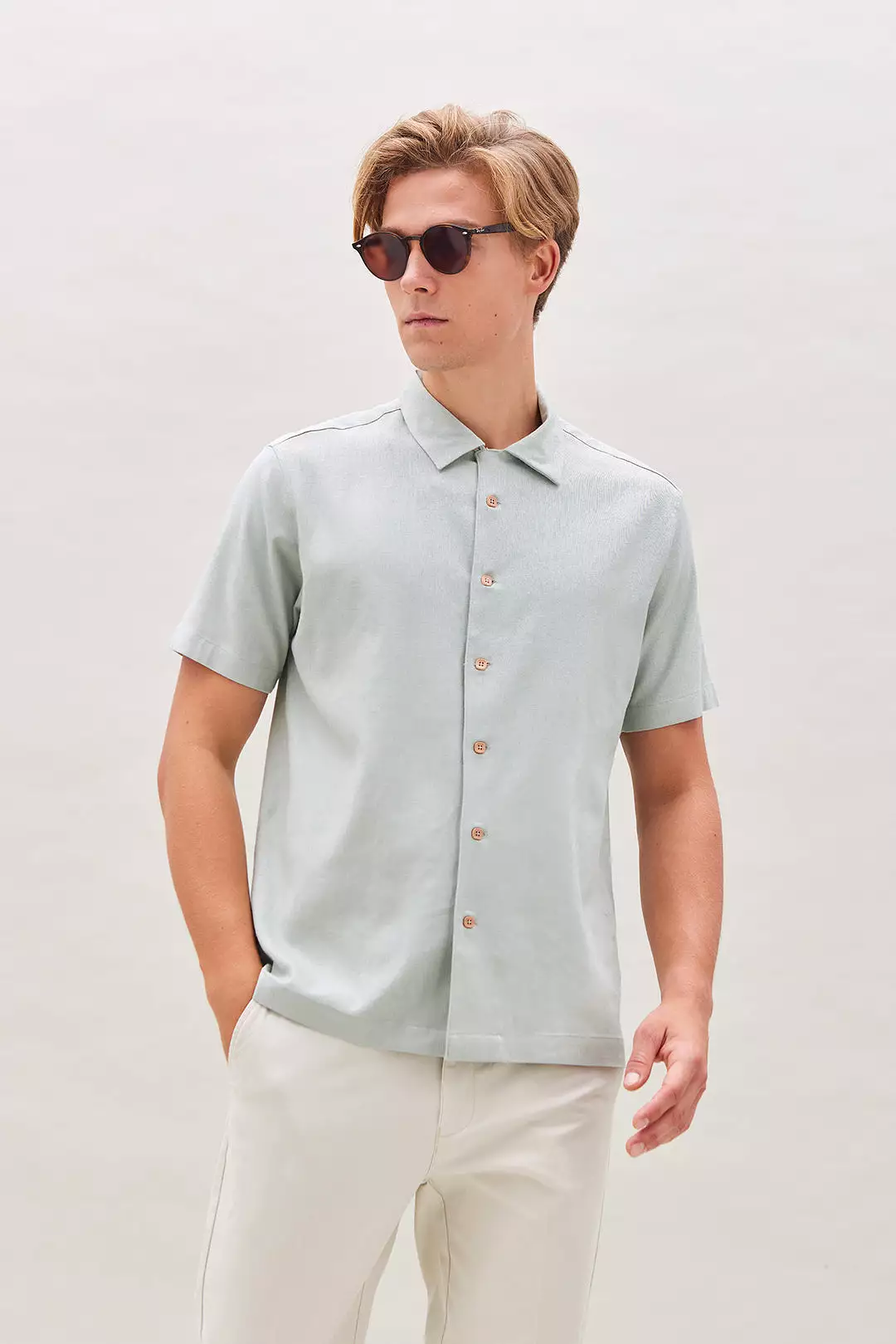 Misura Linen Mint Cuban