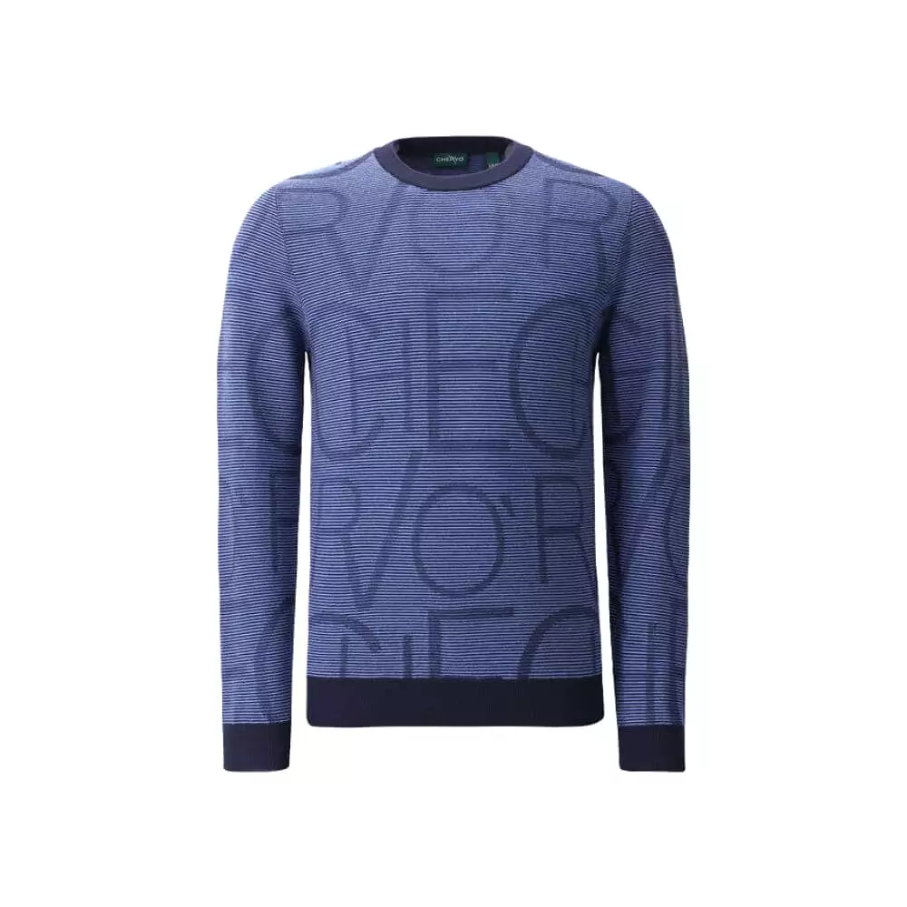 NATIVO | CHERV PATTERN CREW NECK SWEATER