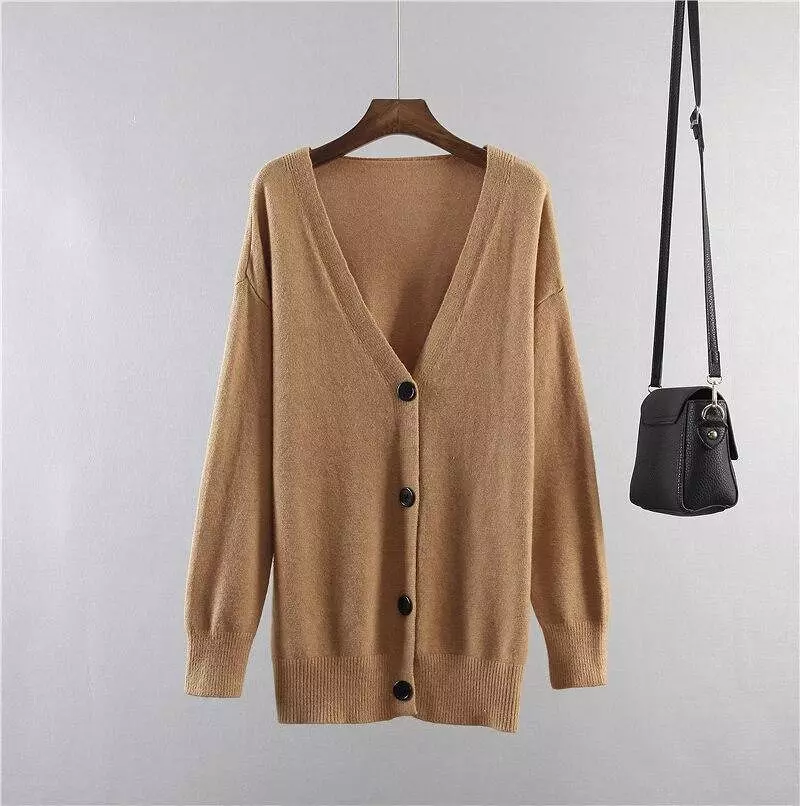 Oversized Cardigan Sweater For Women