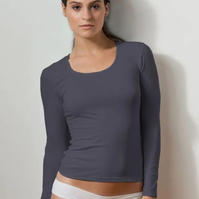 Plus Size Long Sleeve Scoop Neck (Discontinued sizes) - FINAL SALE