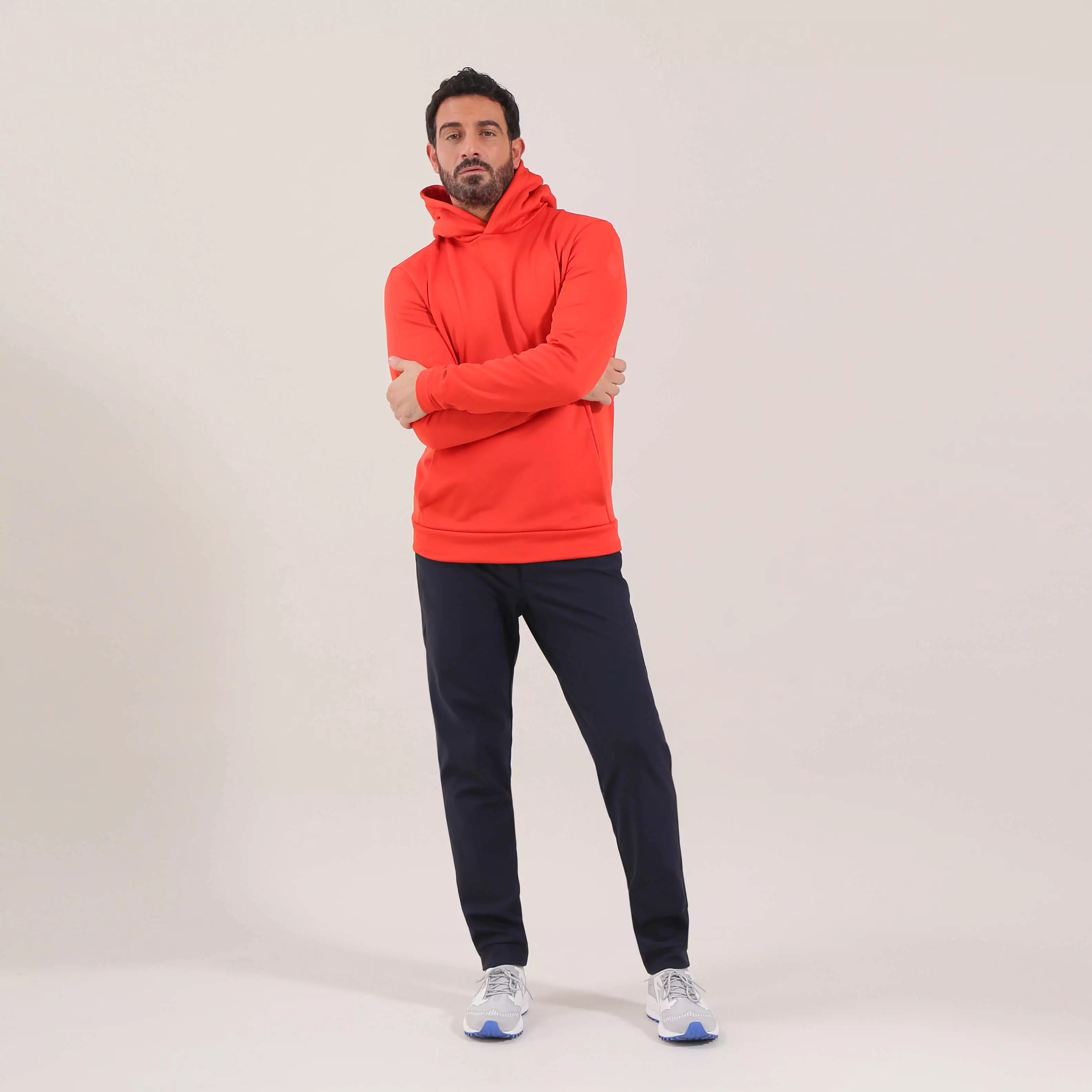 POPOLO | FLEECE PRO-THERM HOODED SWEATER