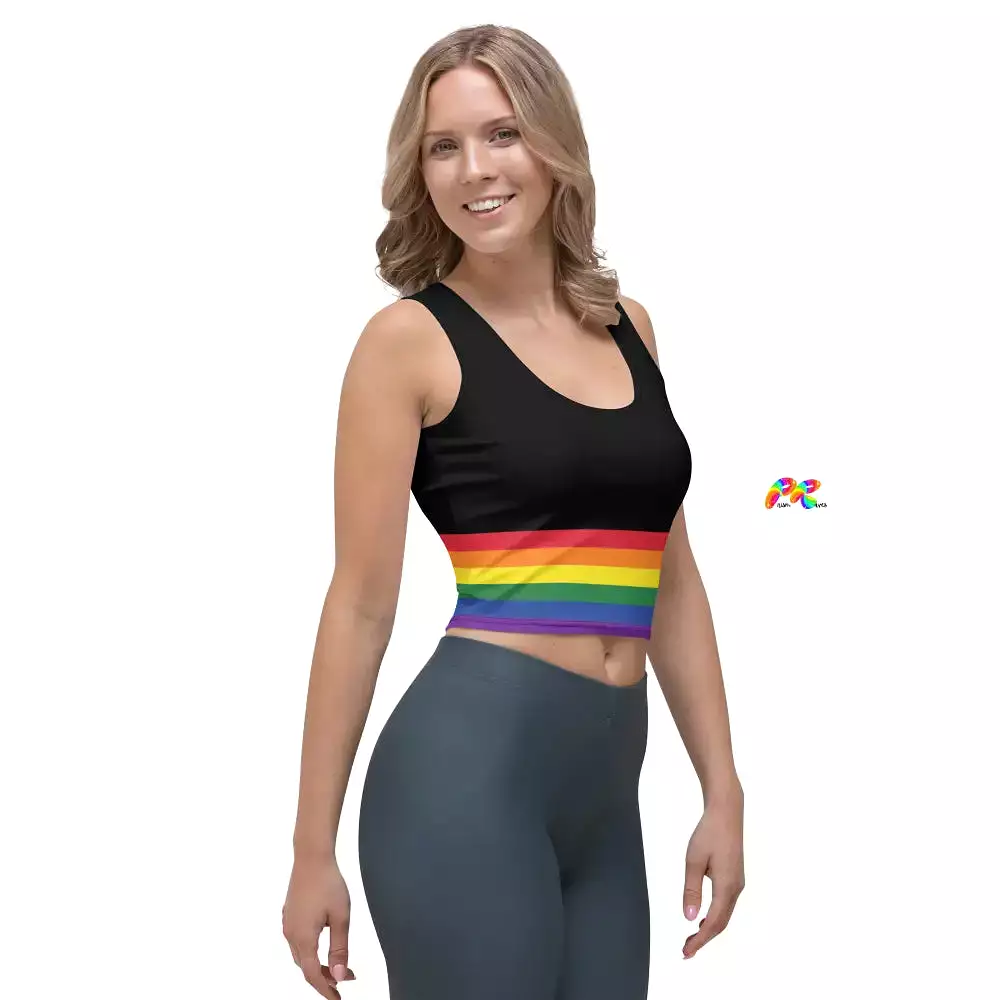 Pride Sleeveless Crop Top