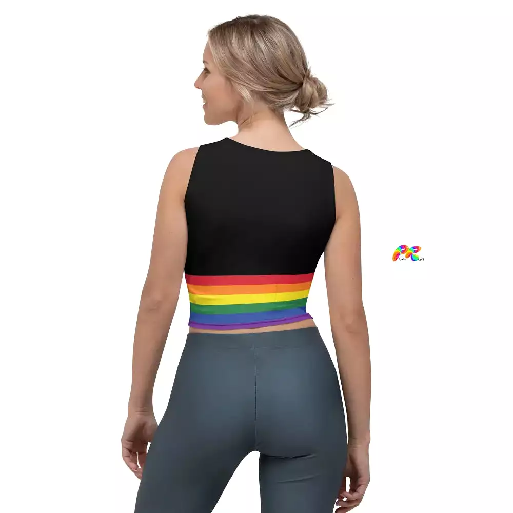 Pride Sleeveless Crop Top