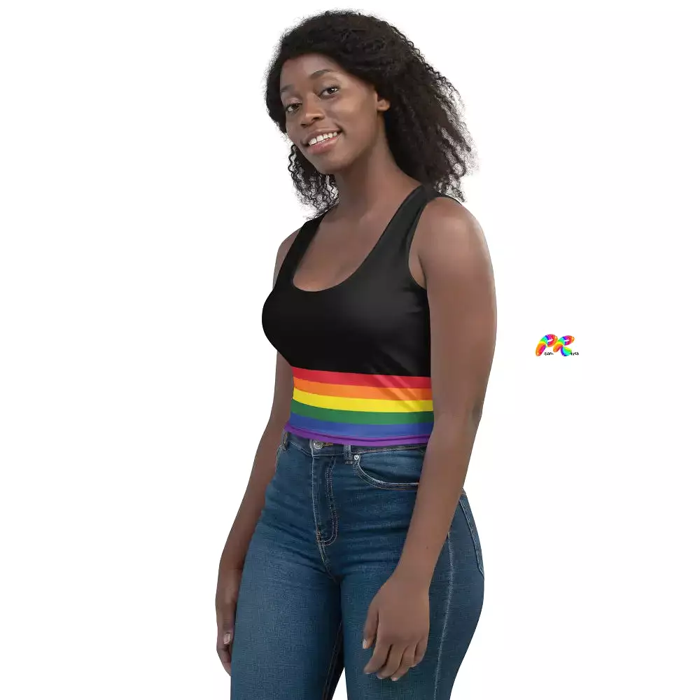 Pride Sleeveless Crop Top