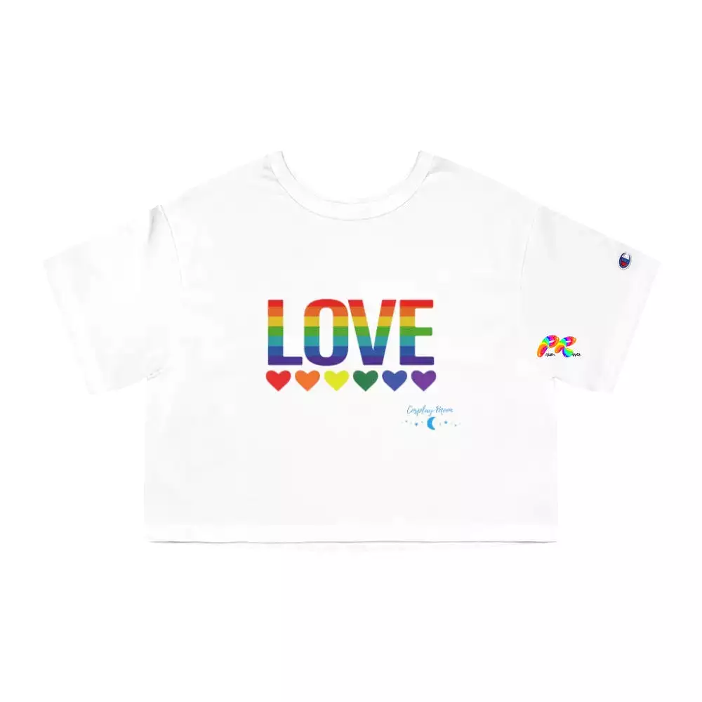 Pride/LGBTQ Champion Women's Cropped T-Shirt