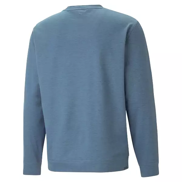 Puma Men's Cloudspun Heather Crewneck Golf Sweatshirt