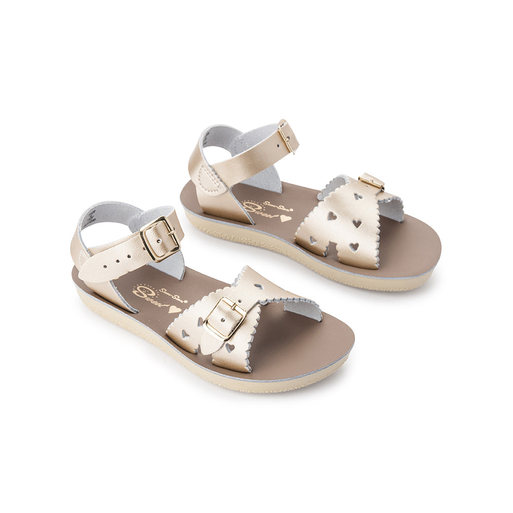 Salt Water Sandals Sun-San Sweetheart GOLD