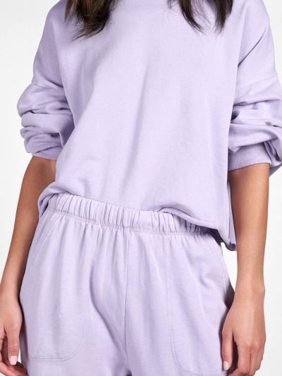 Sanctuary Women's Perfect Sweatshirt - LAVENDER FIELD